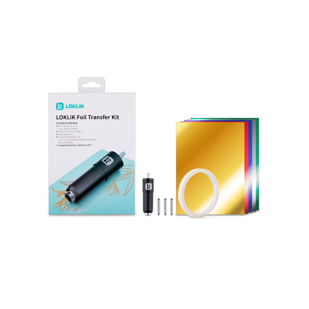 Kit de transferencia de Foil Loklik iCraft