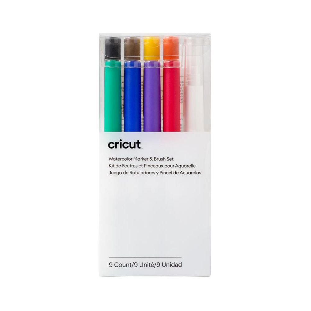 Cricut rotuladores efecto acuarela 1.0 | 9 uds.