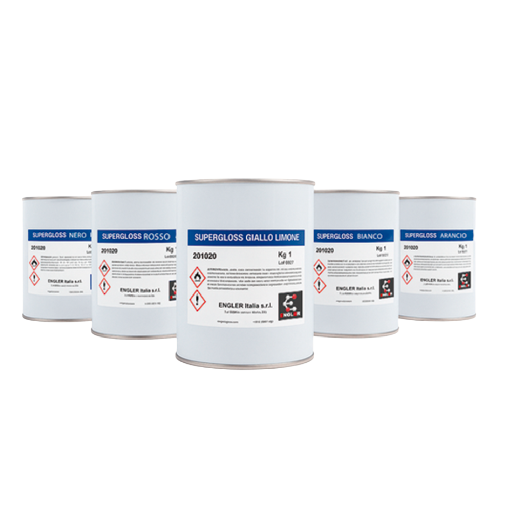 Tintas para serigrafía Supergloss 1 kg