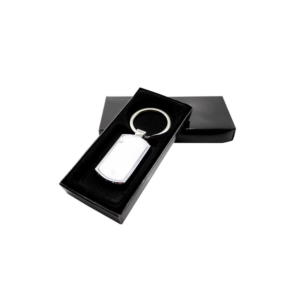 Llavero rectangular de aluminio 2