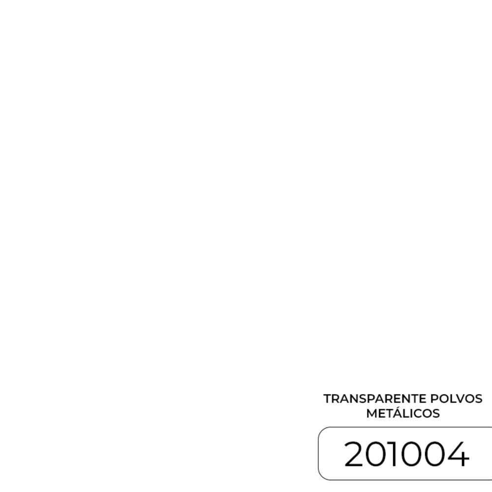 Transparente Polvos Metálicos