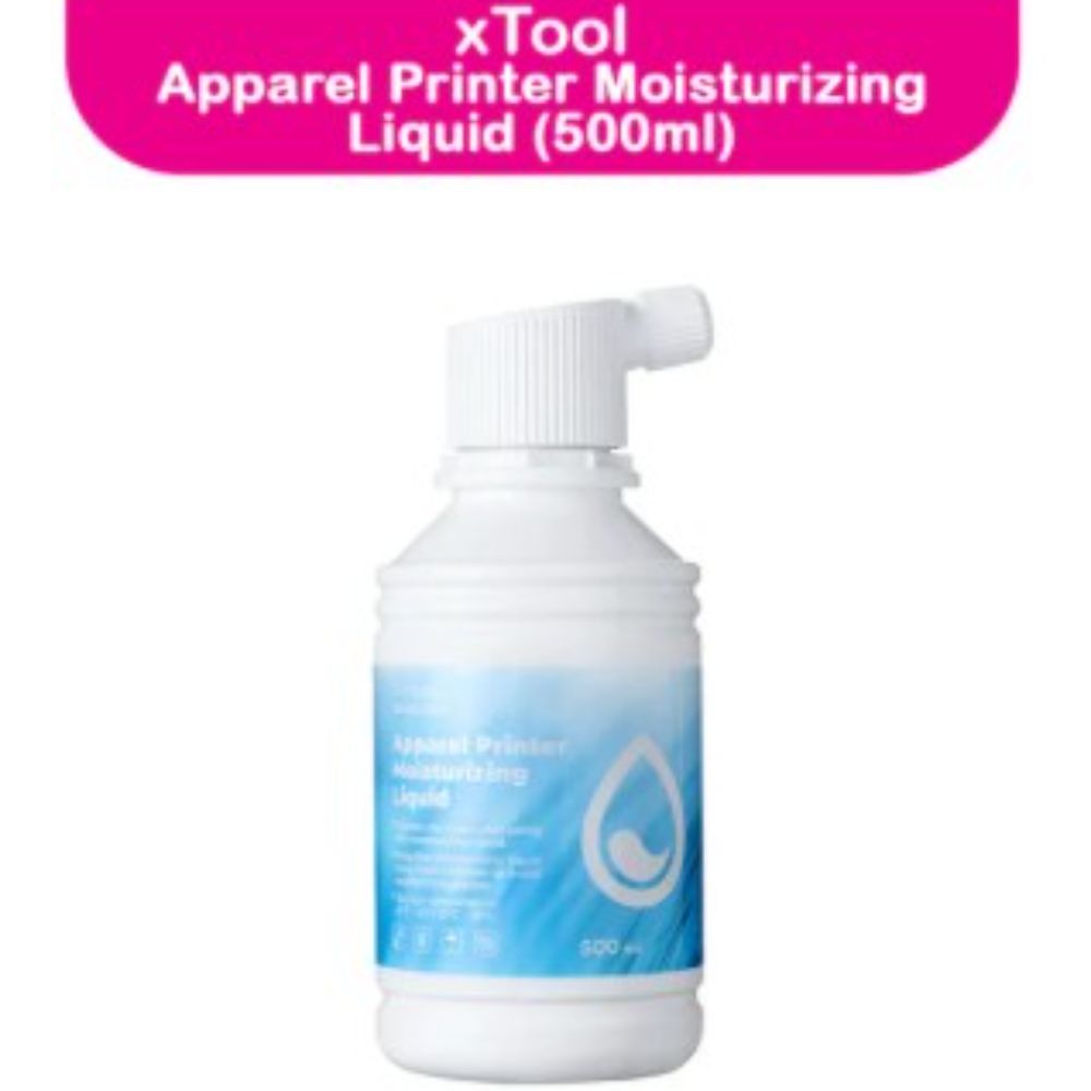 Líquido Moisturizing (mantenimiento) de 500ml xTool Apparel Printer