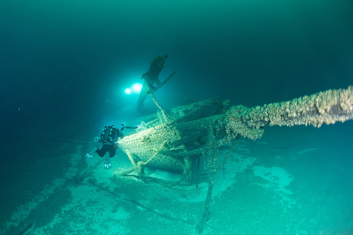 Wrakduiken in de Grote Meren