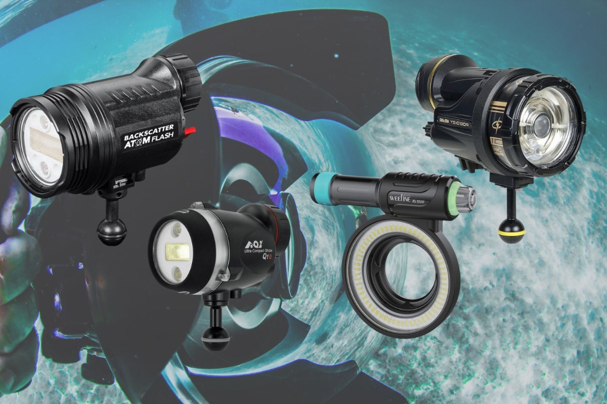 Nieuwe onderwaterflitsers uitgelicht