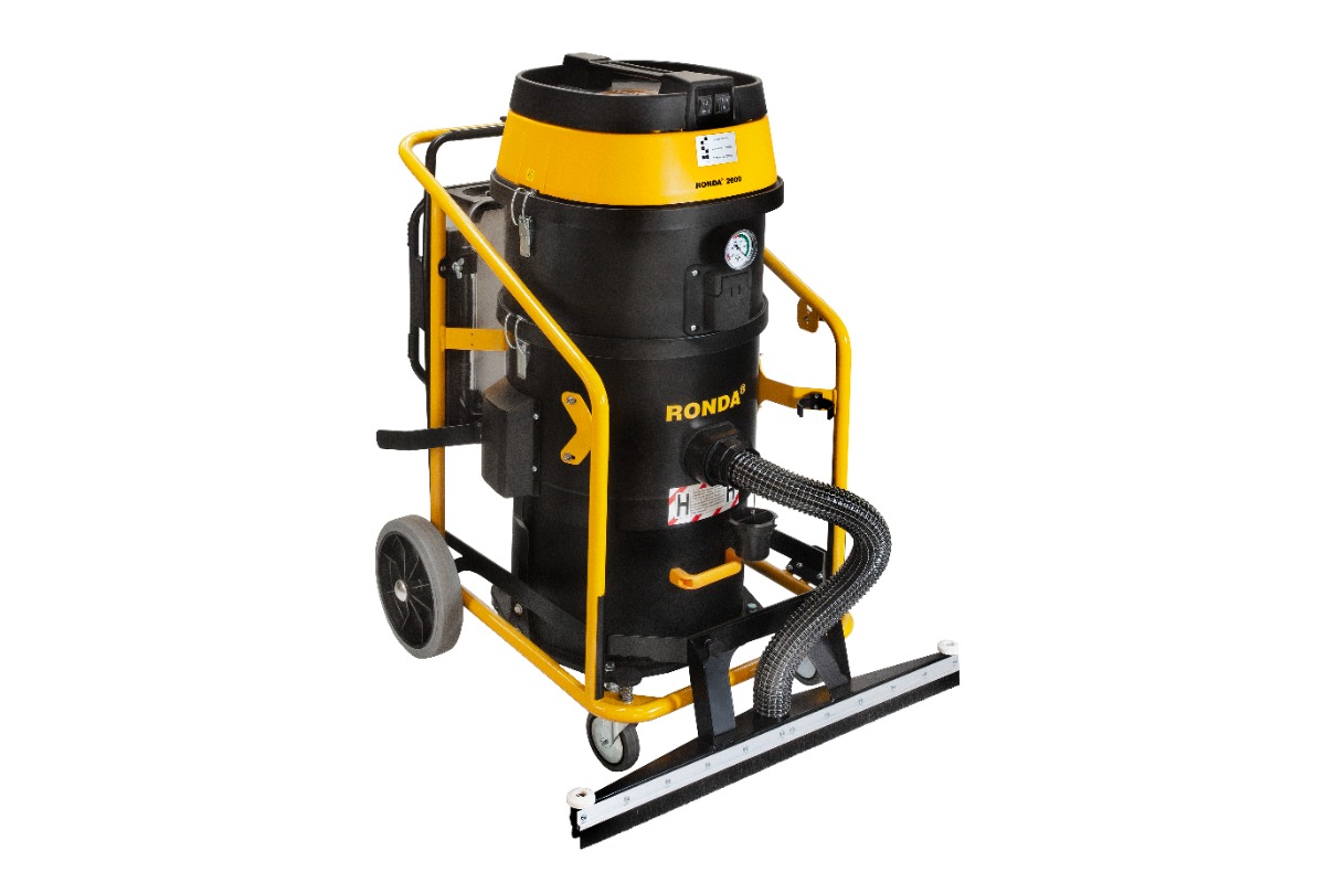 Neuer RONDA 2600H Akku-Staubsauger der Klasse H für großen Bodenflächen