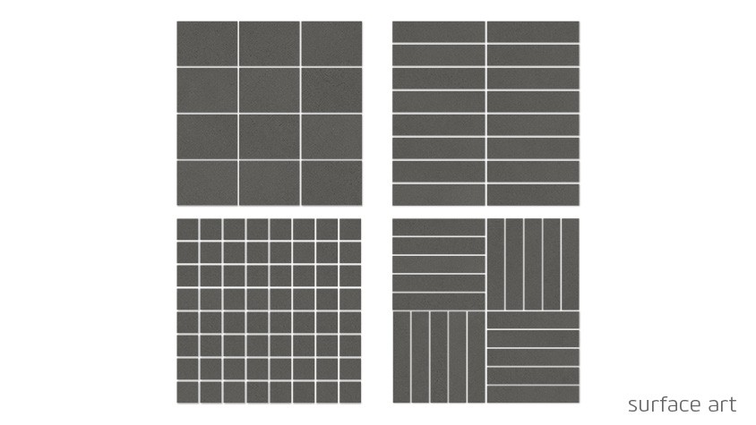 Color Blok 3x4 Stack Matte Mosaic