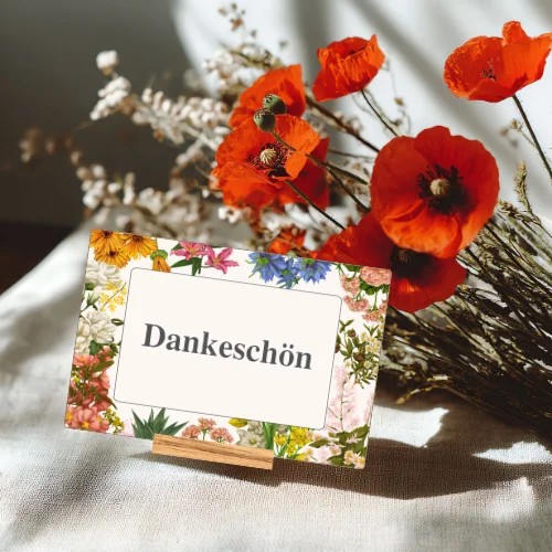Passende Grußkarte