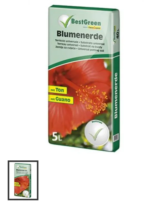 Blumenerde (5l, 10l, 20l, 40l, 70l)