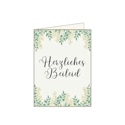 Grußkarte - Trauer | Beileid