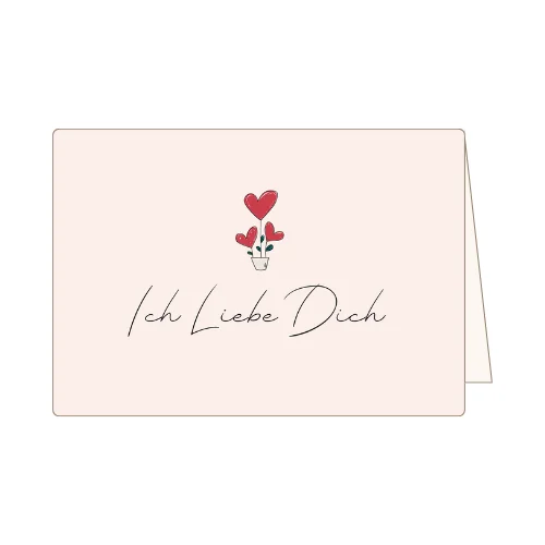 Grußkarte - Liebe