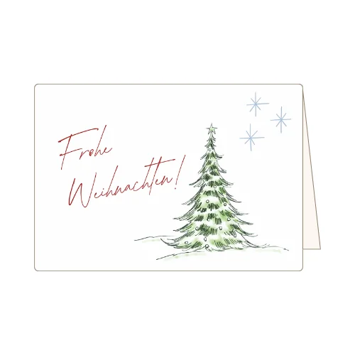 Grußkarte - Frohe Weihnachten