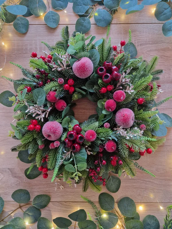 Frostige Klassik – Tischdekoration