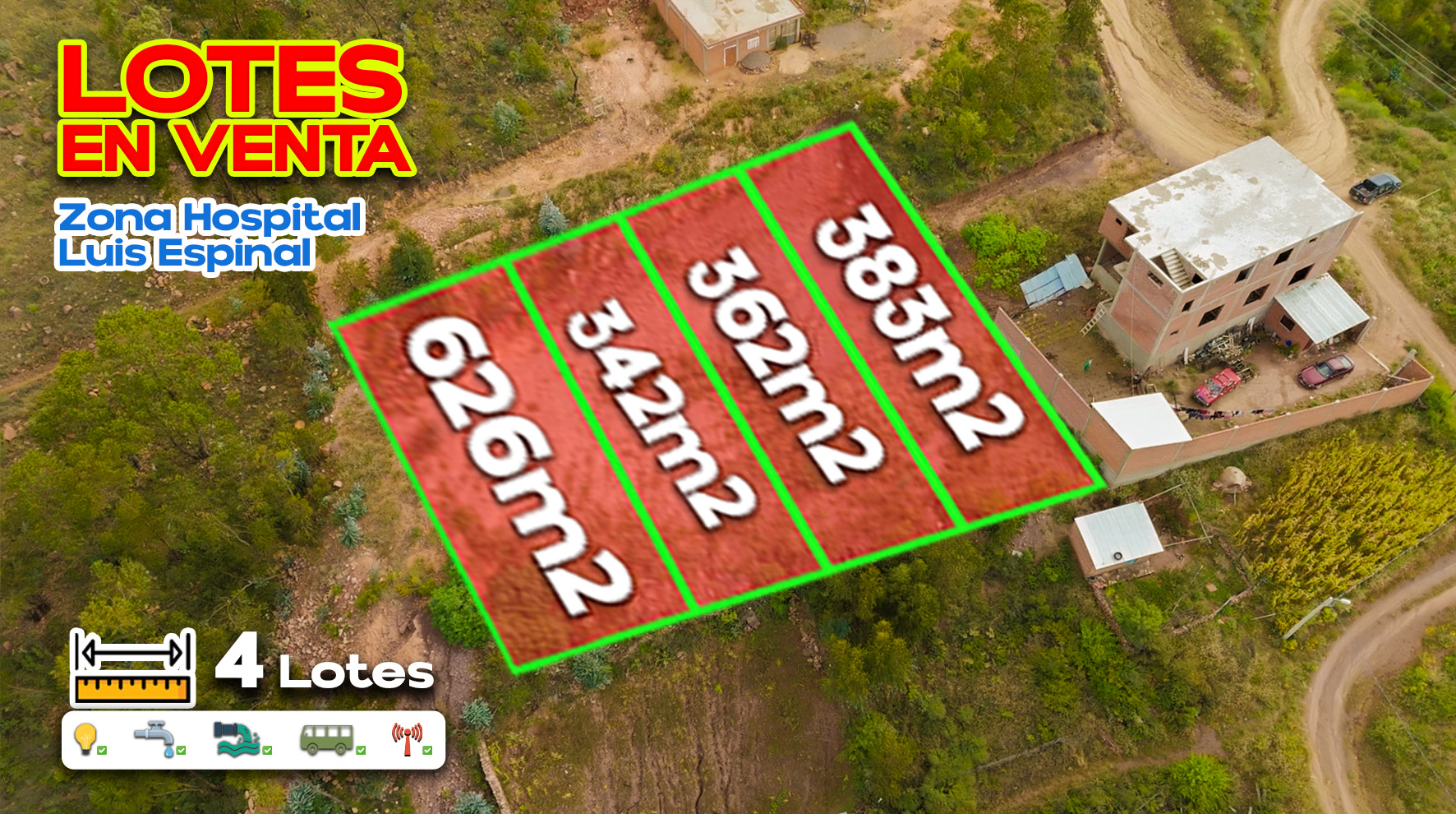 Lote en Luis Espinal - Sucre