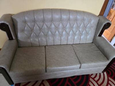Beige chair set