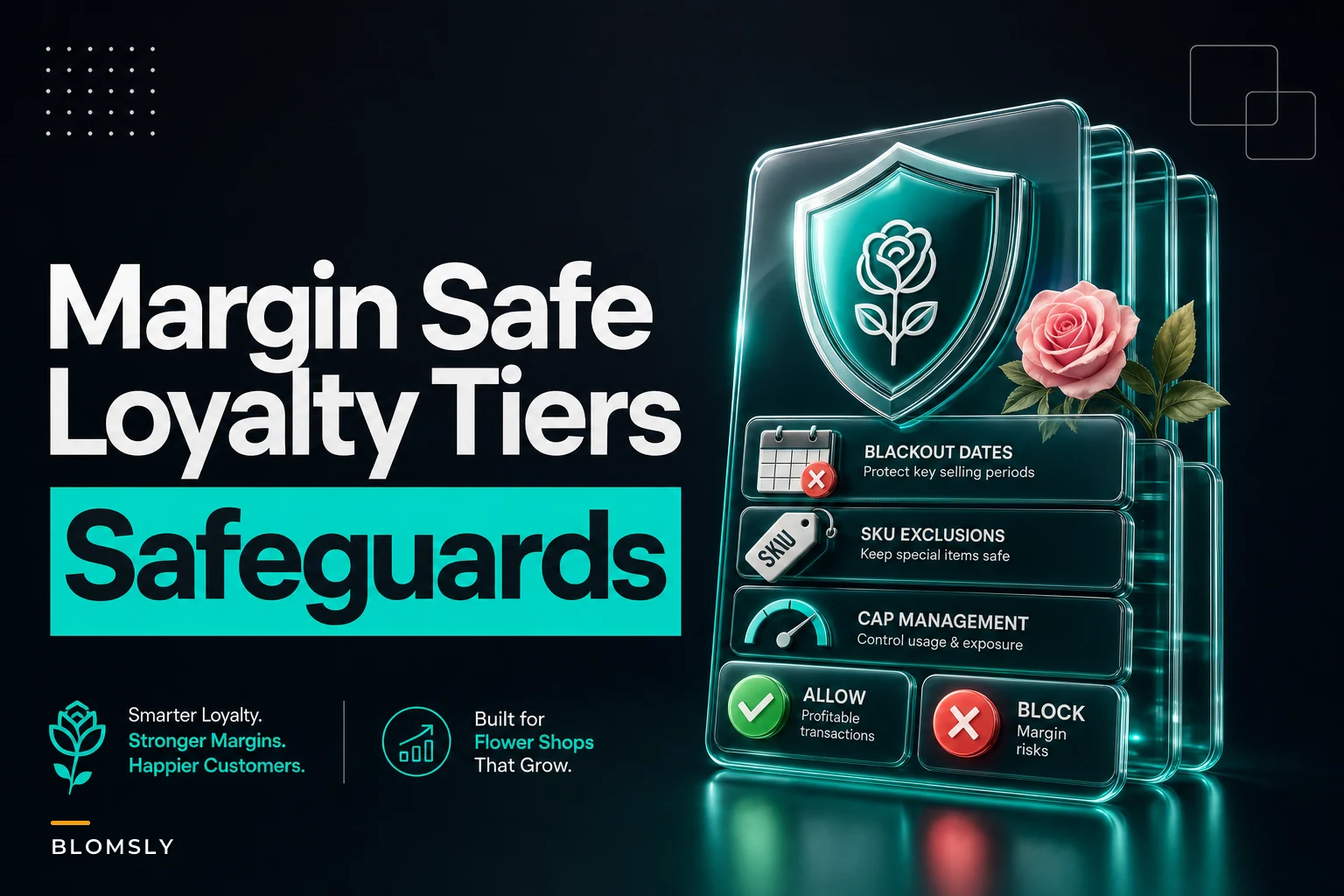 Build margin-safe loyalty tiers: qualification rules, redemption caps and operational enforcement for florists