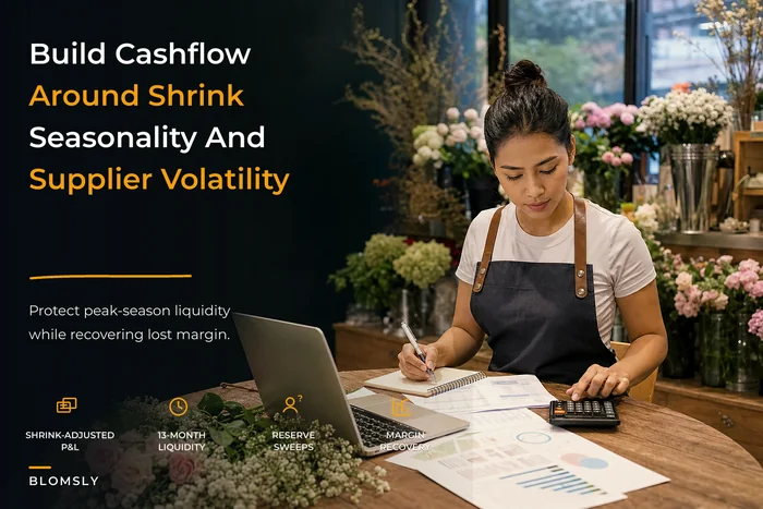 Financial resilience for florists: a shrink‑adjusted cashflow & margin playbook with ready‑to‑use templates