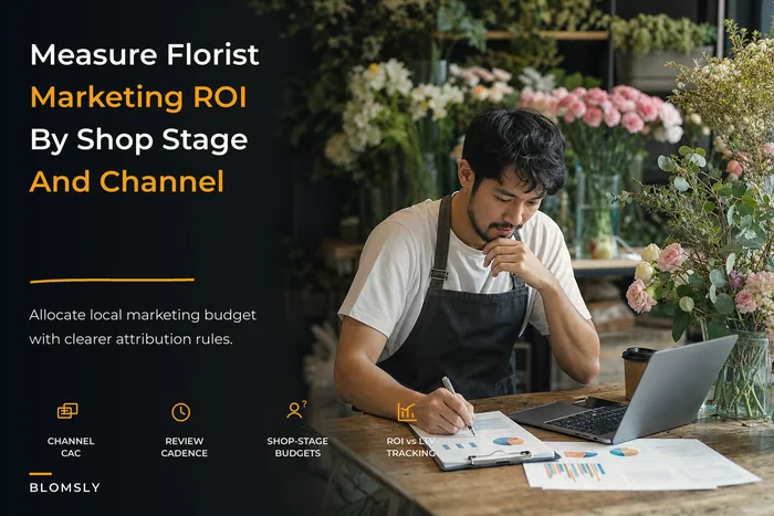 Local marketing playbook for florists to measure channel ROI