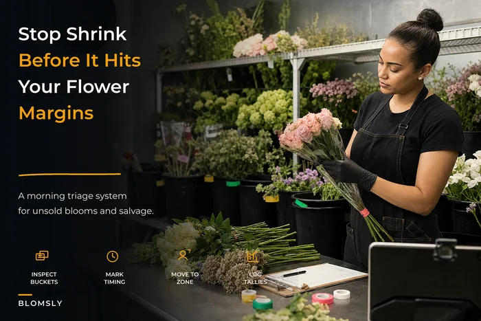 Stop throwing money away: a florist waste-reduction playbook to recover margin from unsold blooms