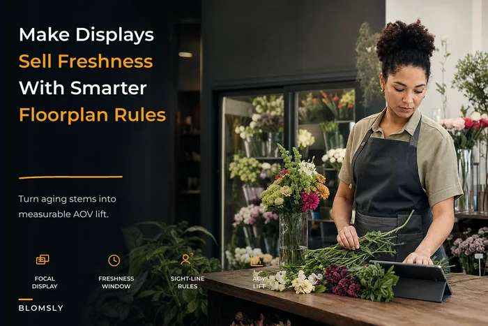 Why your storefront displays aren't converting: a freshness-aware merchandising system for florists