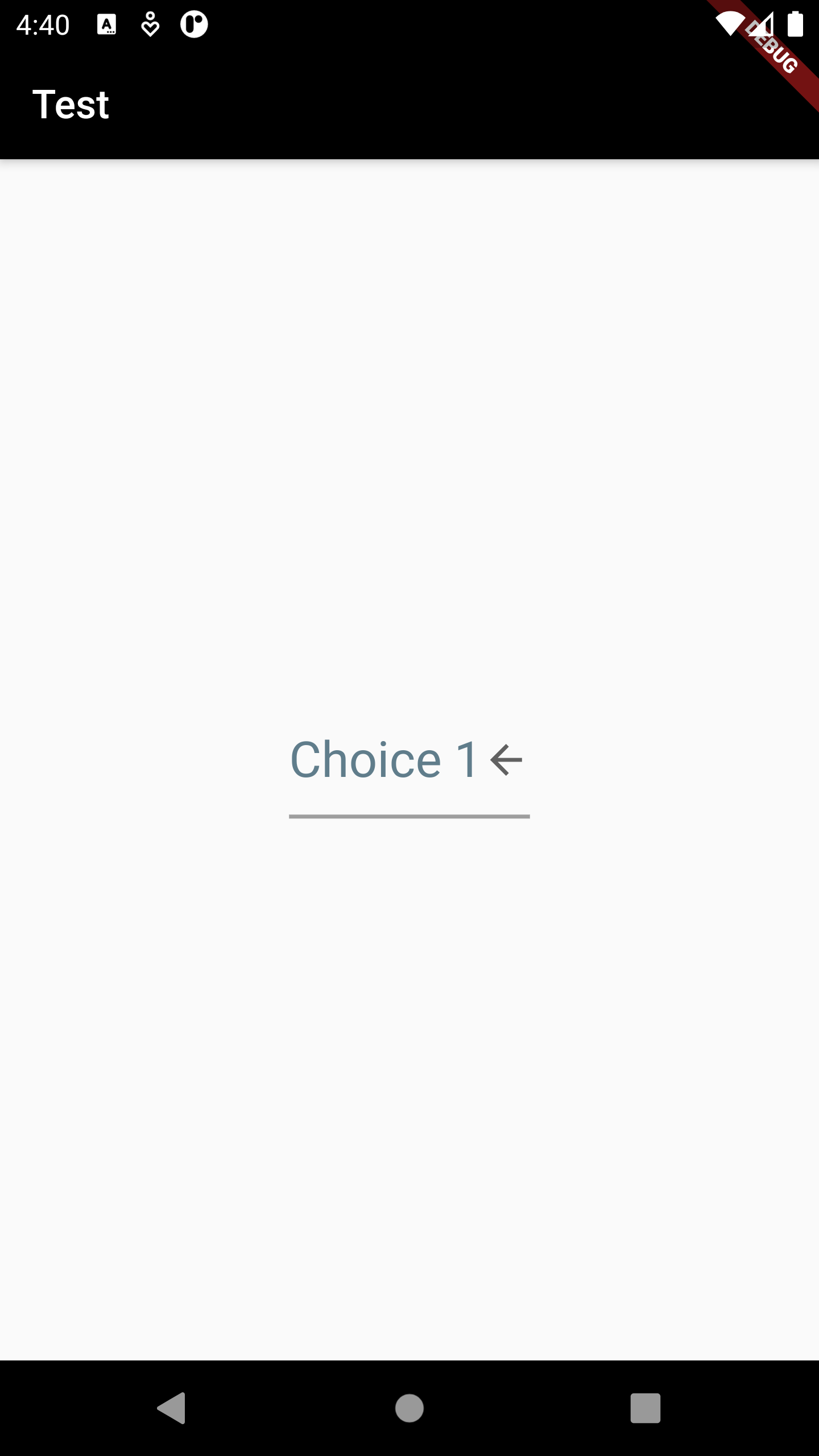 DropdownButton flutter