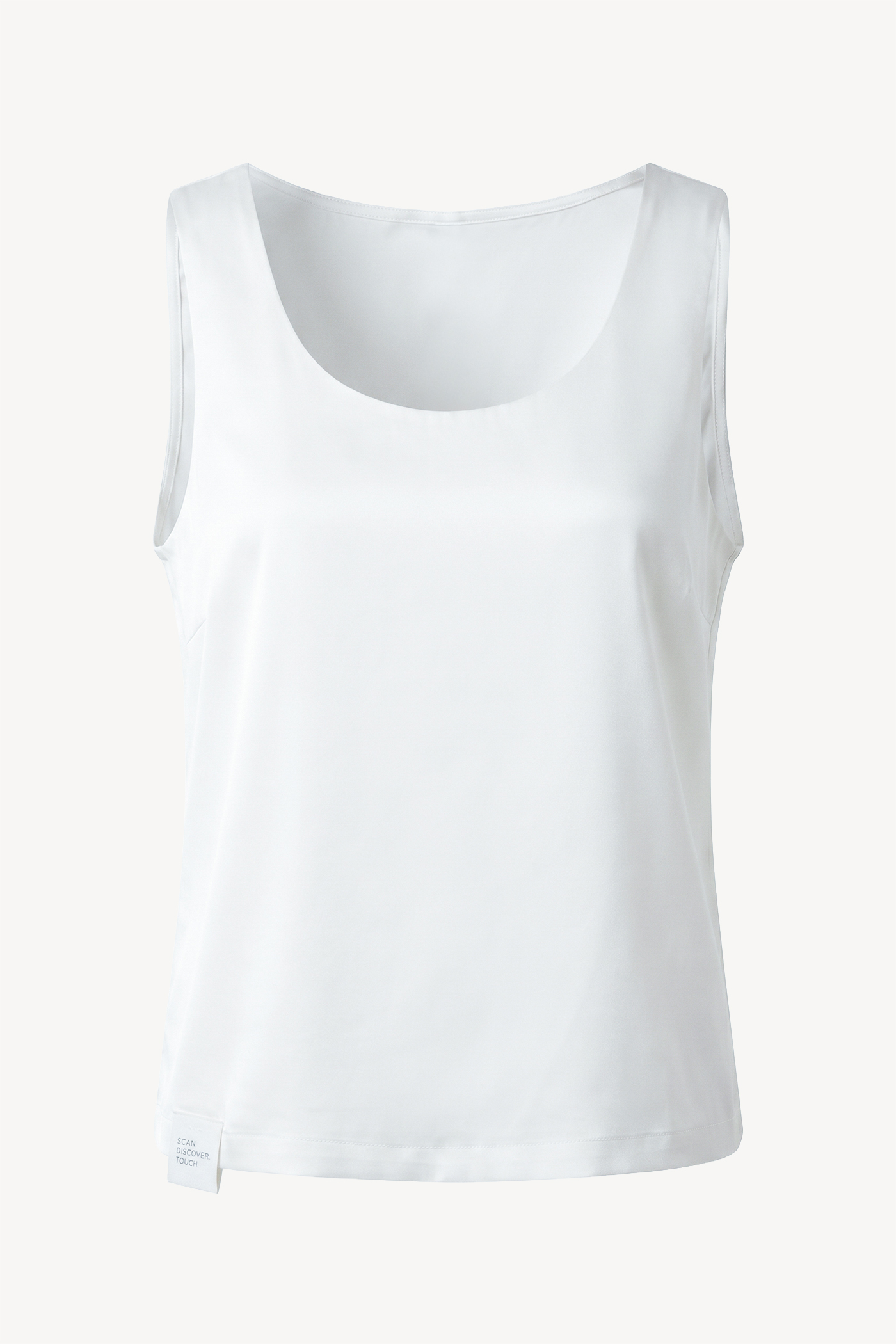 Lotus tank top / white