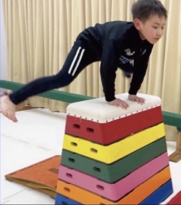 体操レッスンの様子