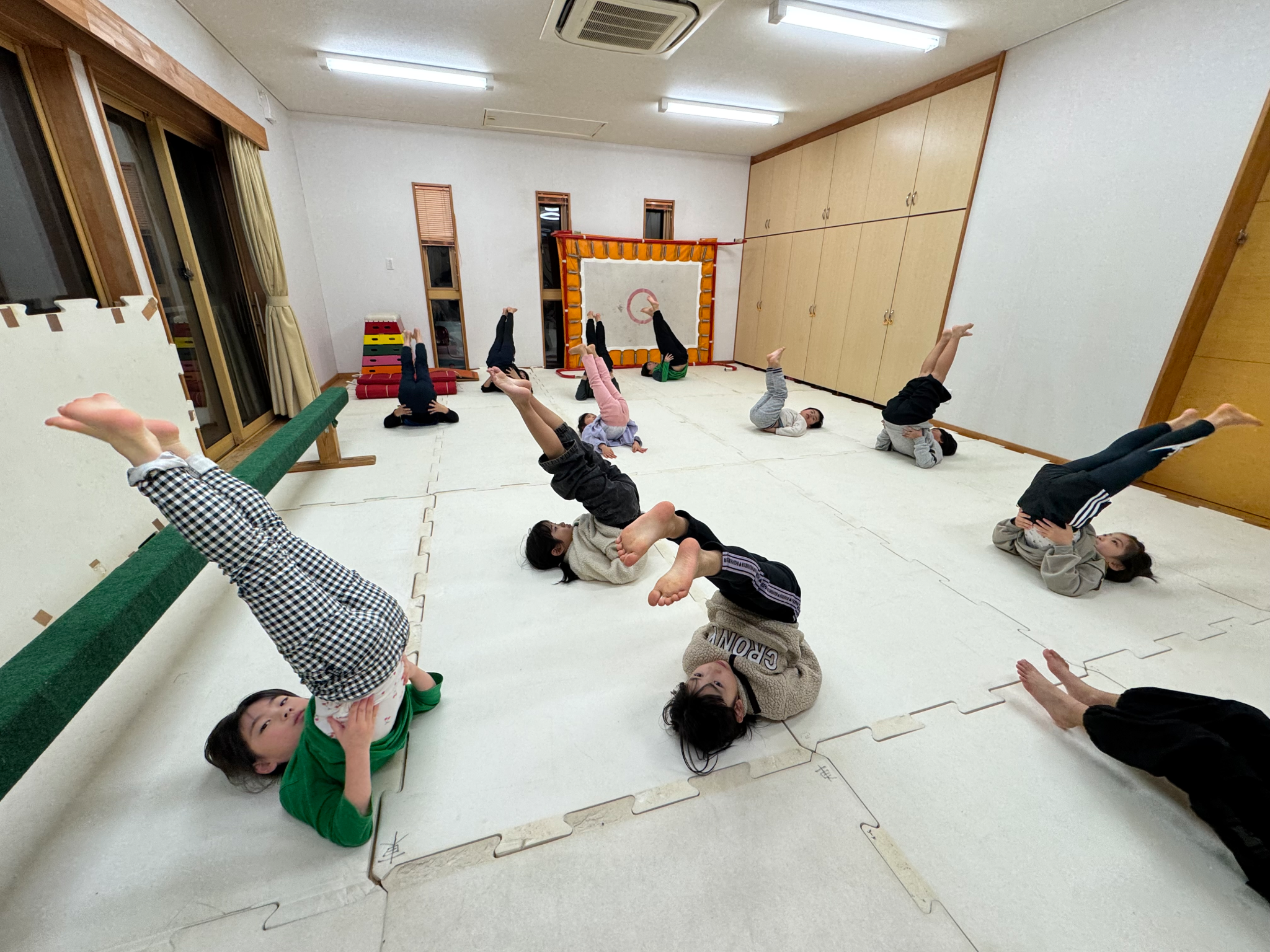 リズムトレーニングの様子