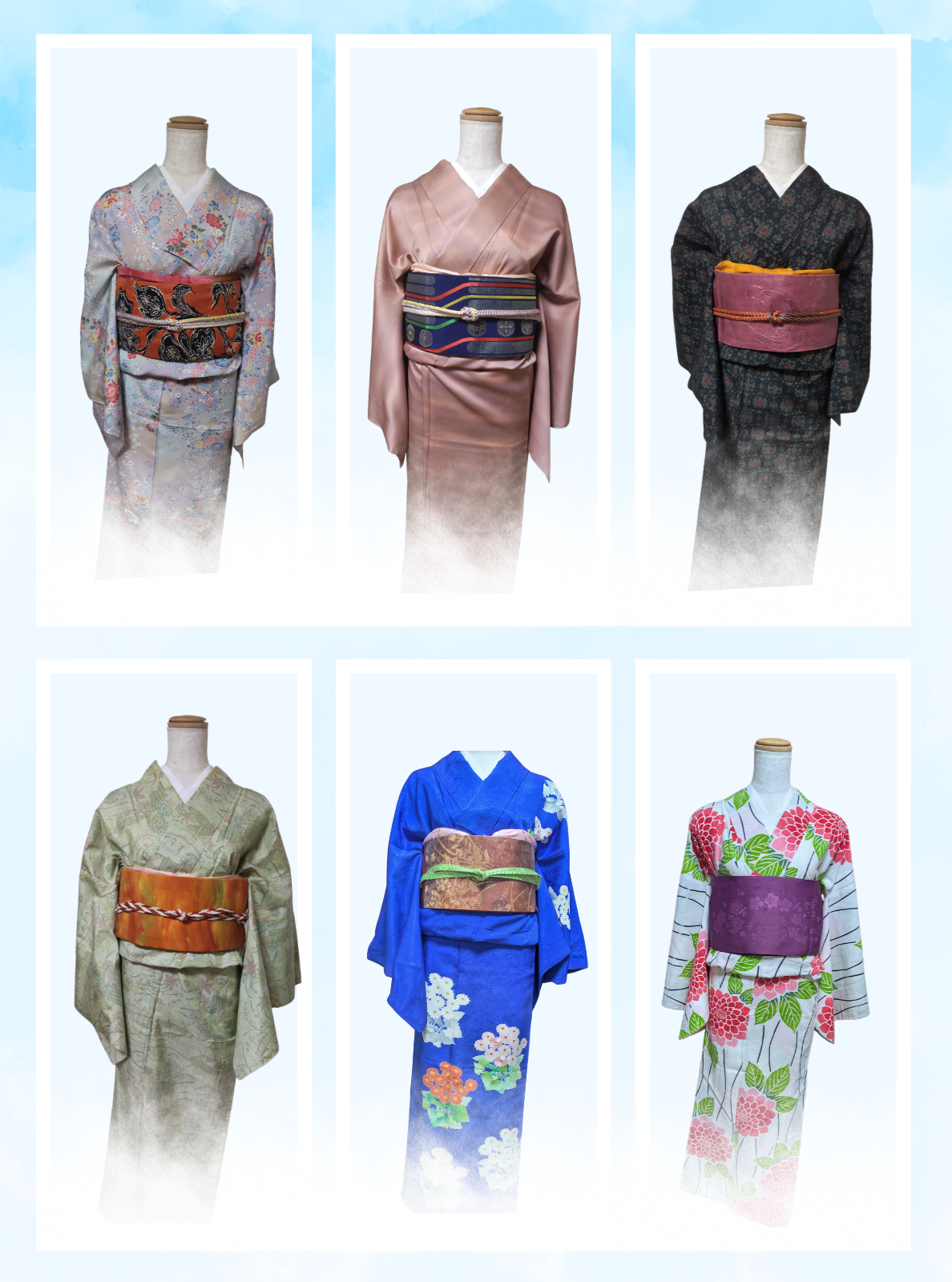 着付けの様子