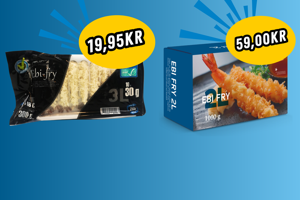 Ny pris på Ebi Fry 2L & 3L!