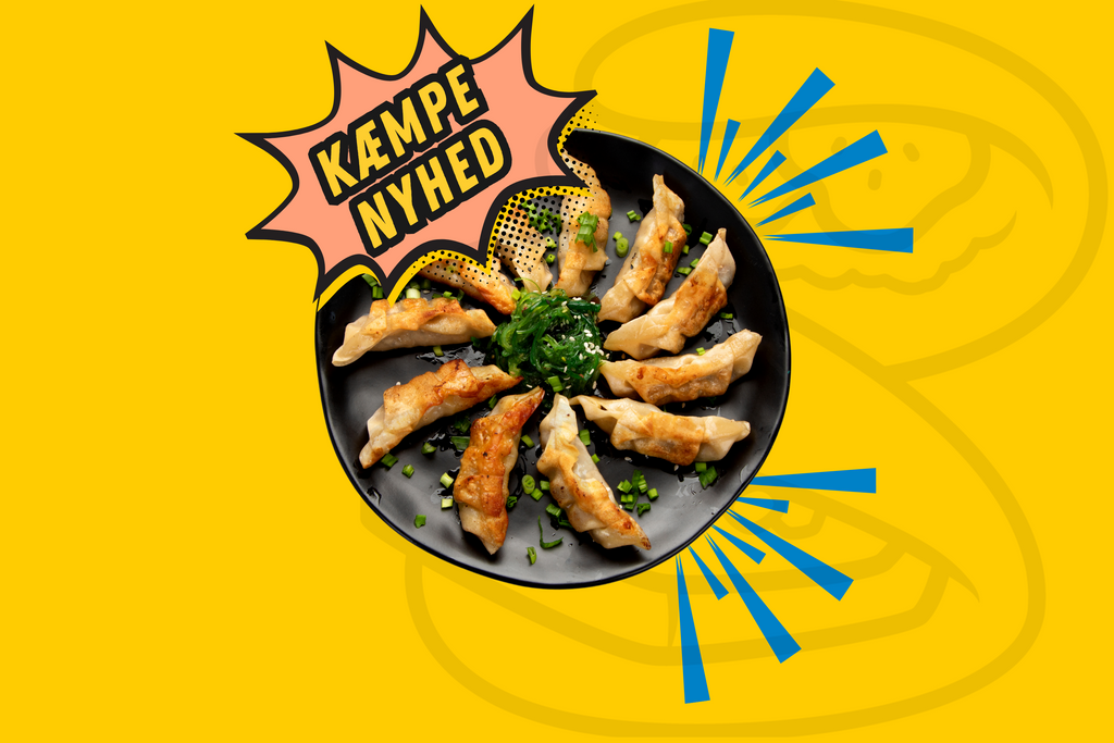 Kæmpe nyhed! Eksklusiv Gyoza 🥟