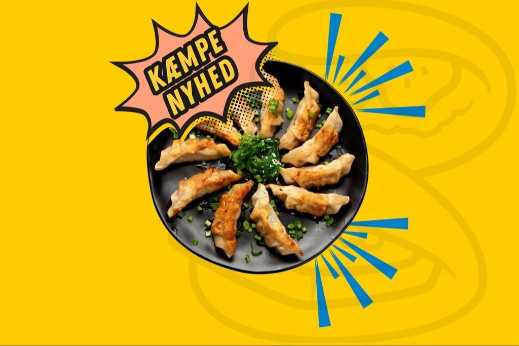 Kæmpe nyhed! Eksklusiv Gyoza 🥟