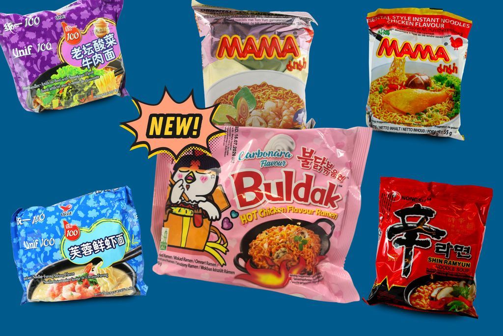 Masser af minutnudler!