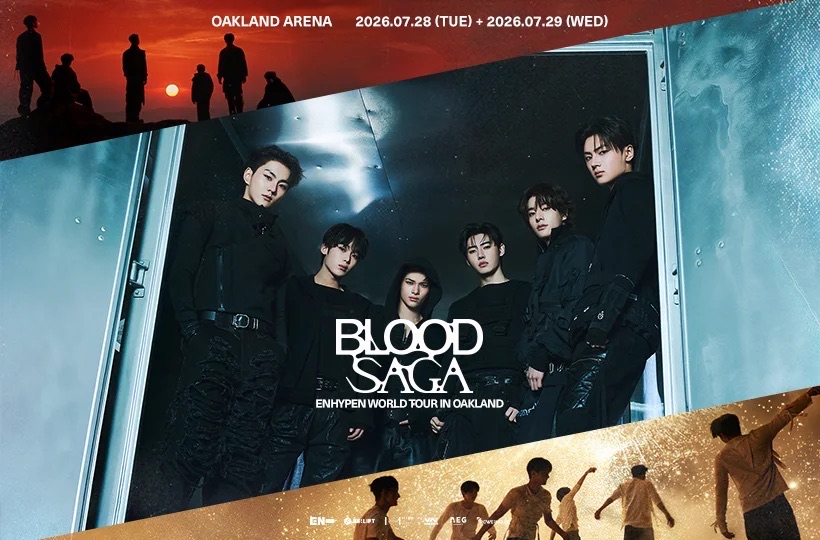 ENHYPEN WORLD TOUR ‘BLOOD SAGA’ in OAKLAND