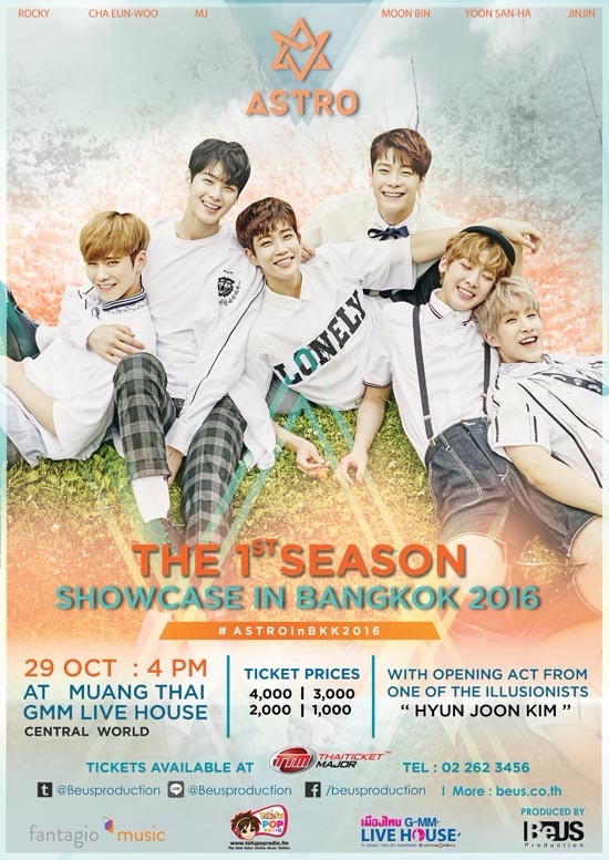 Astro The 1st Season Showcase in Bangkok 2016