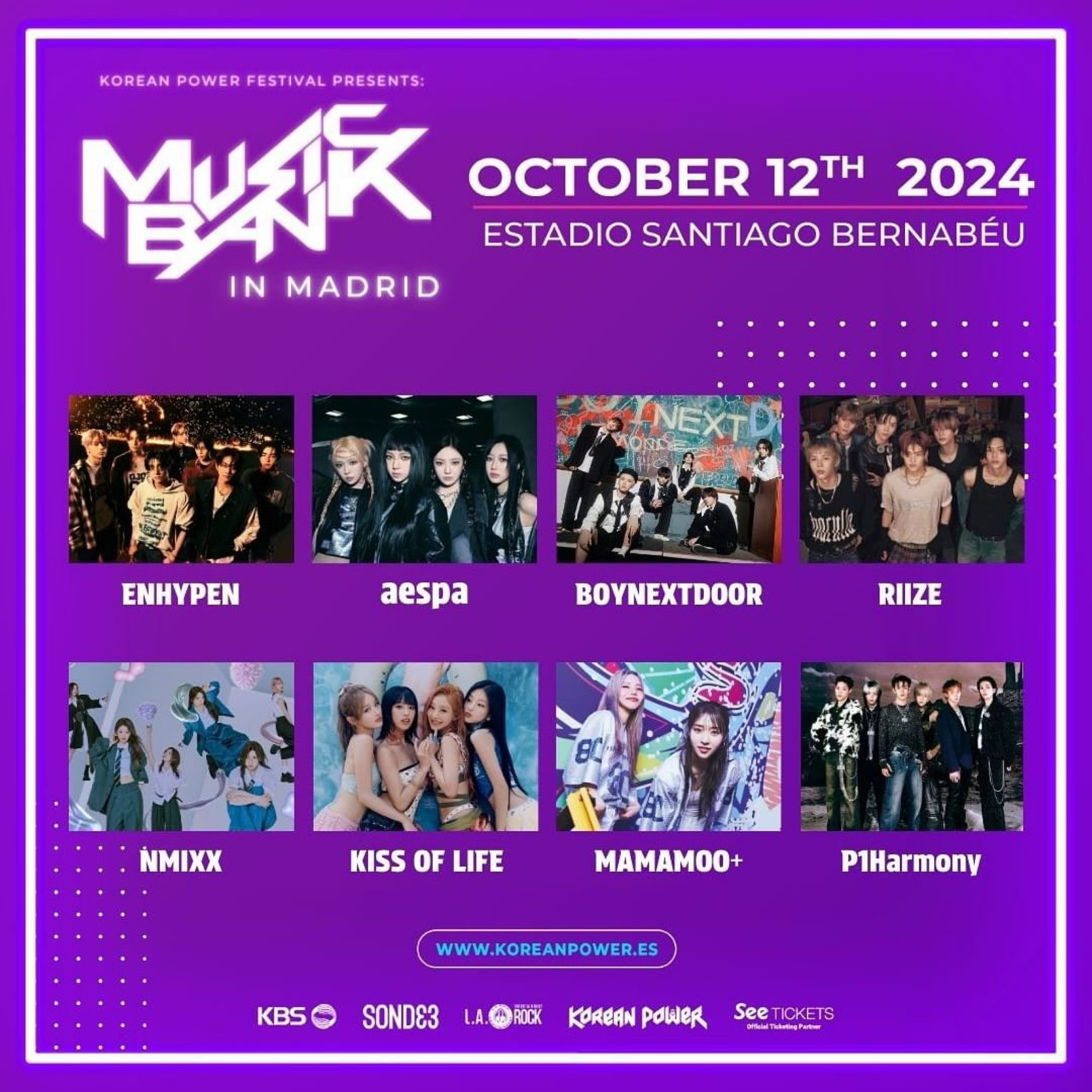 Music Bank in Madrid 2024