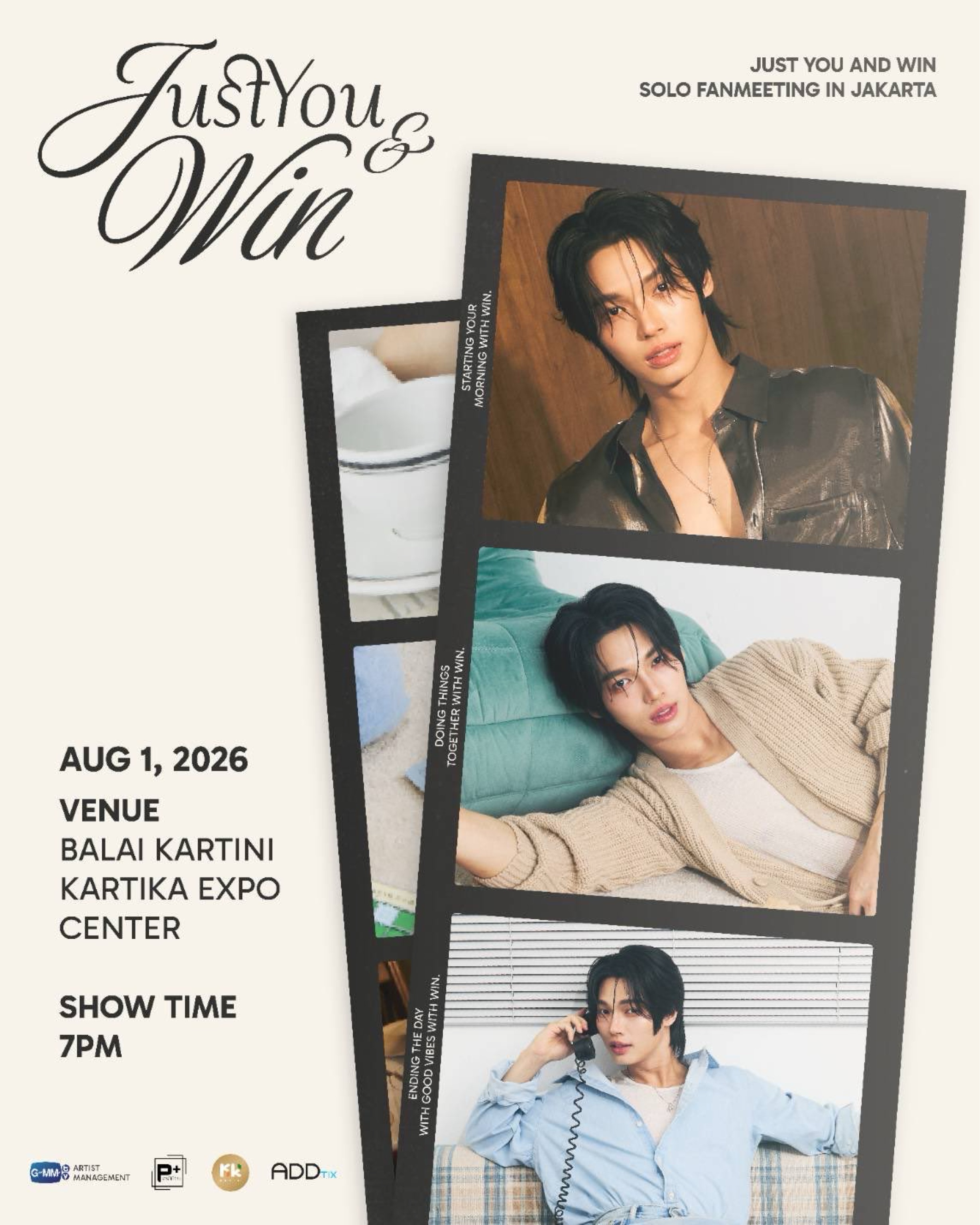 “JUST YOU AND WIN” METAWIN SOLO FANMEETING IN JAKARTA