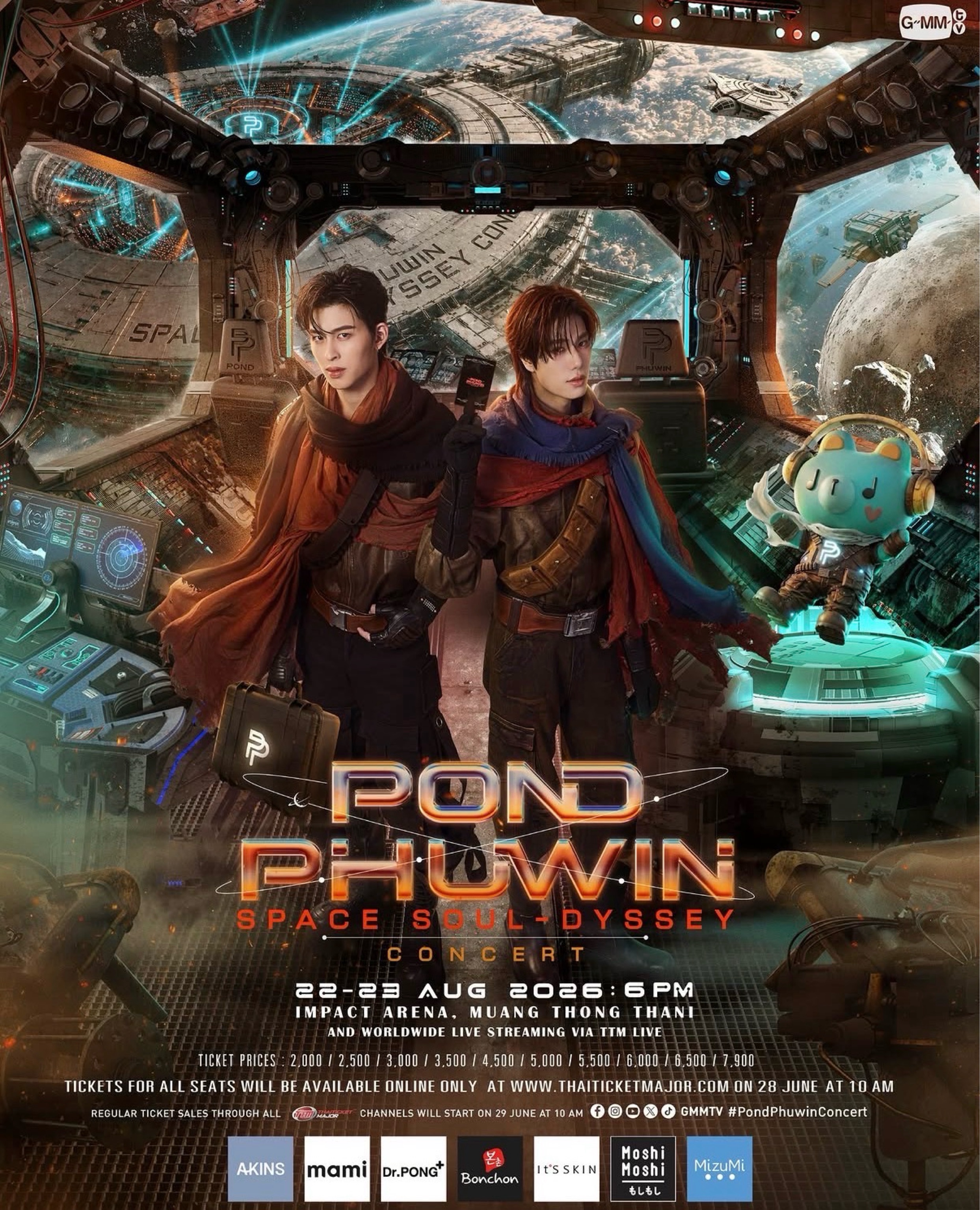 POND PHUWIN Space Soul-dyssey CONCERT