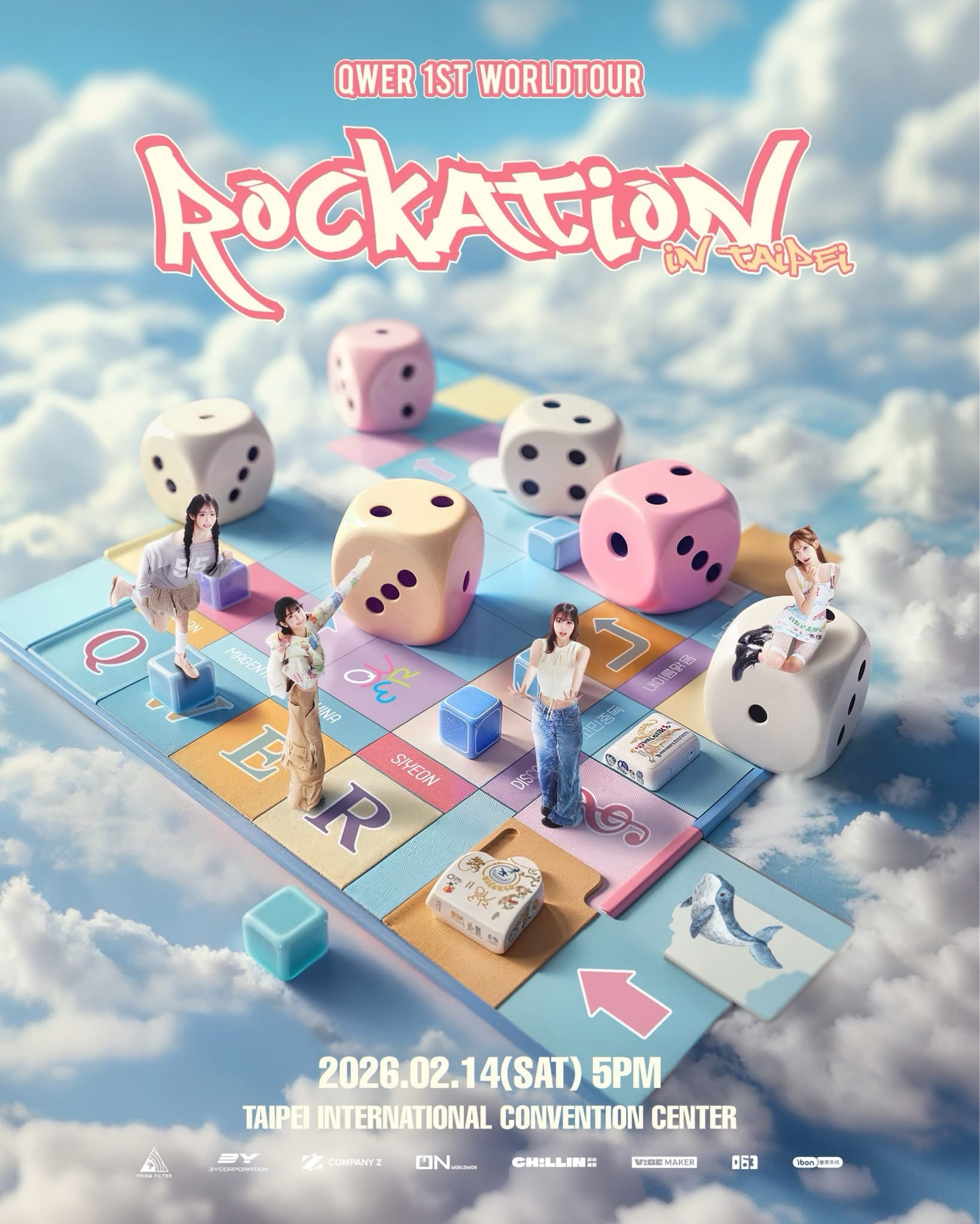 QWER 1ST WORLD TOUR <ROCKATION> in TAIPEI