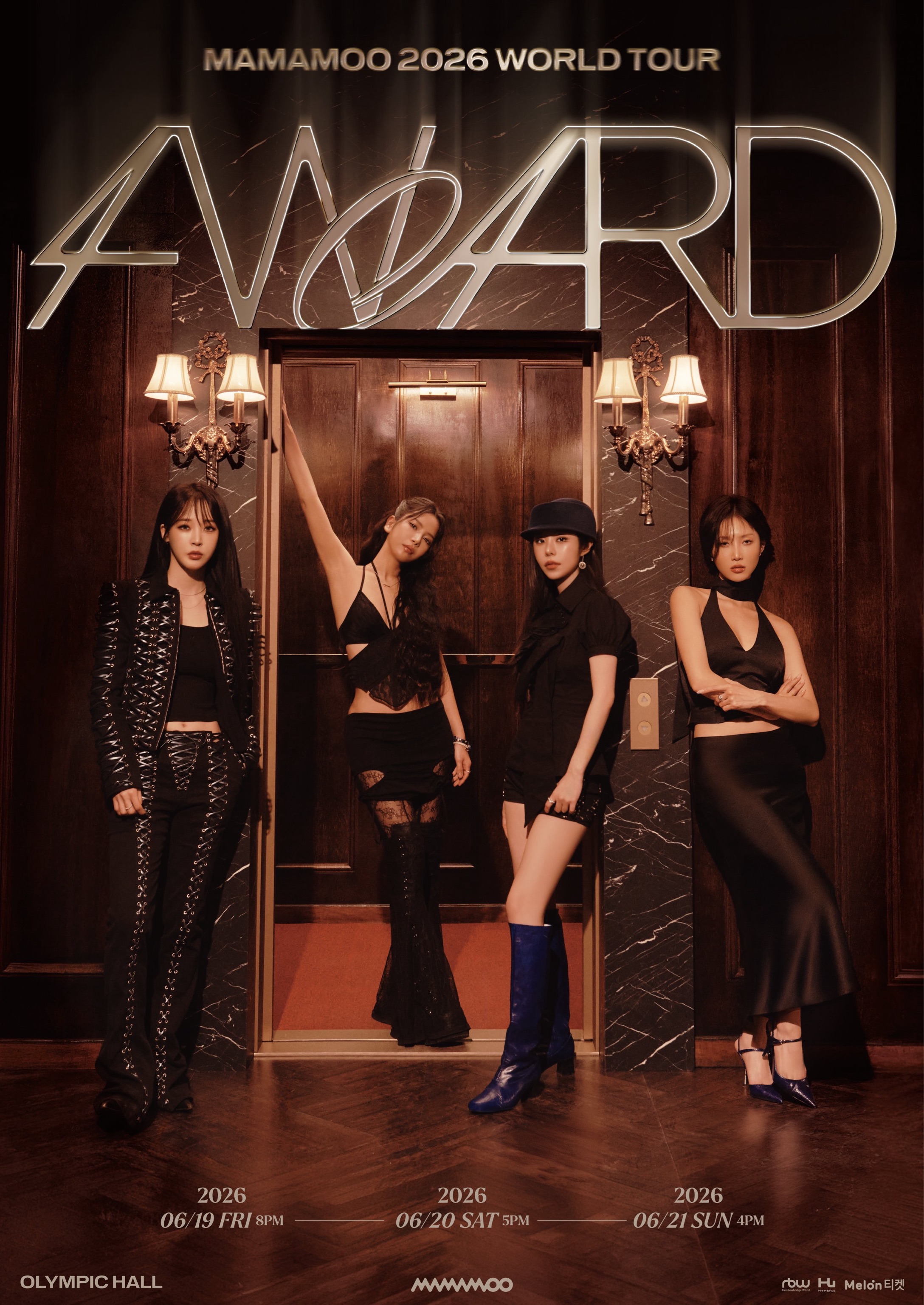 MAMAMOO 2026 WORLD TOUR <4WARD>