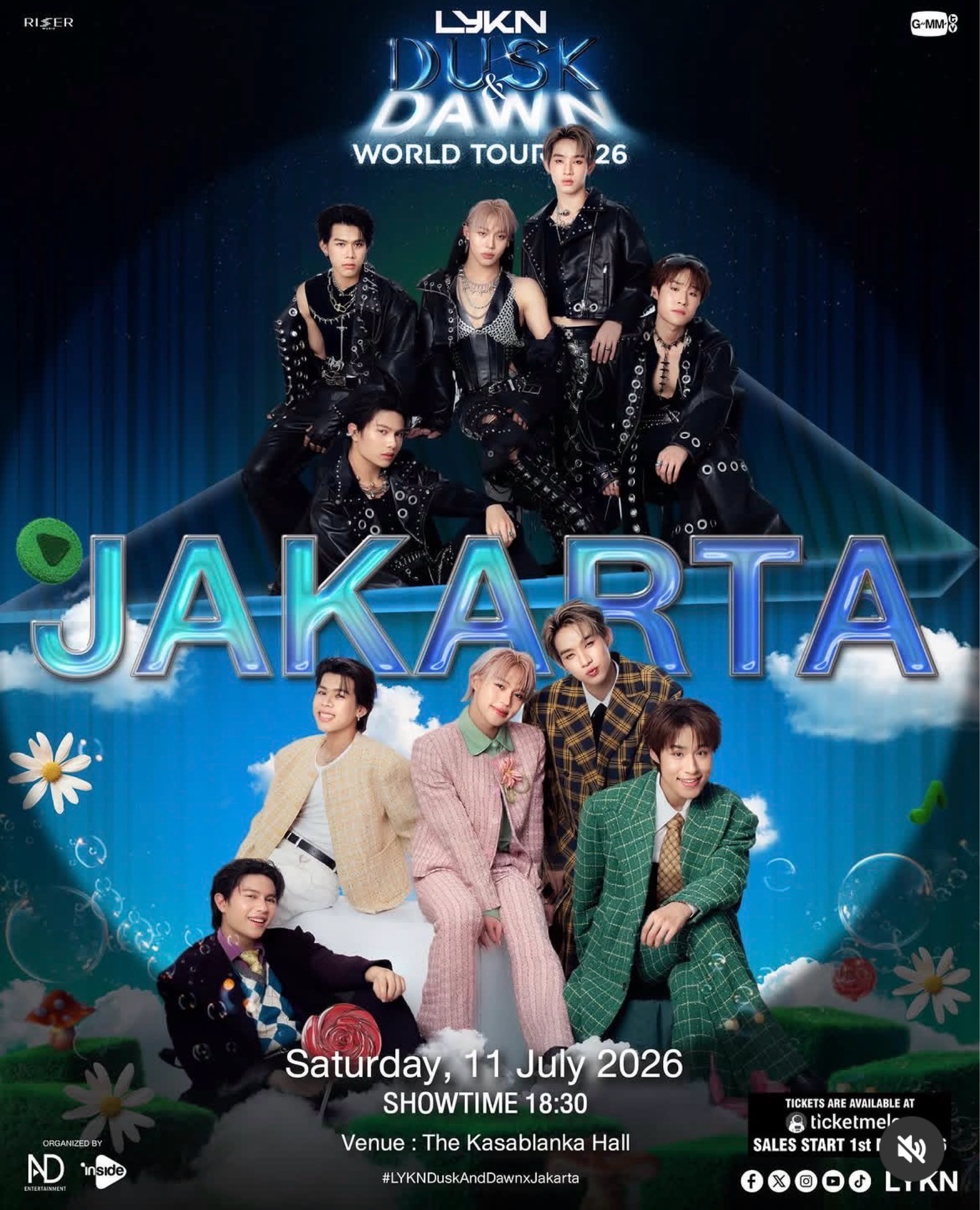LYKN DUSK AND DAWN WORLD TOUR 2026 IN JAKARTA
