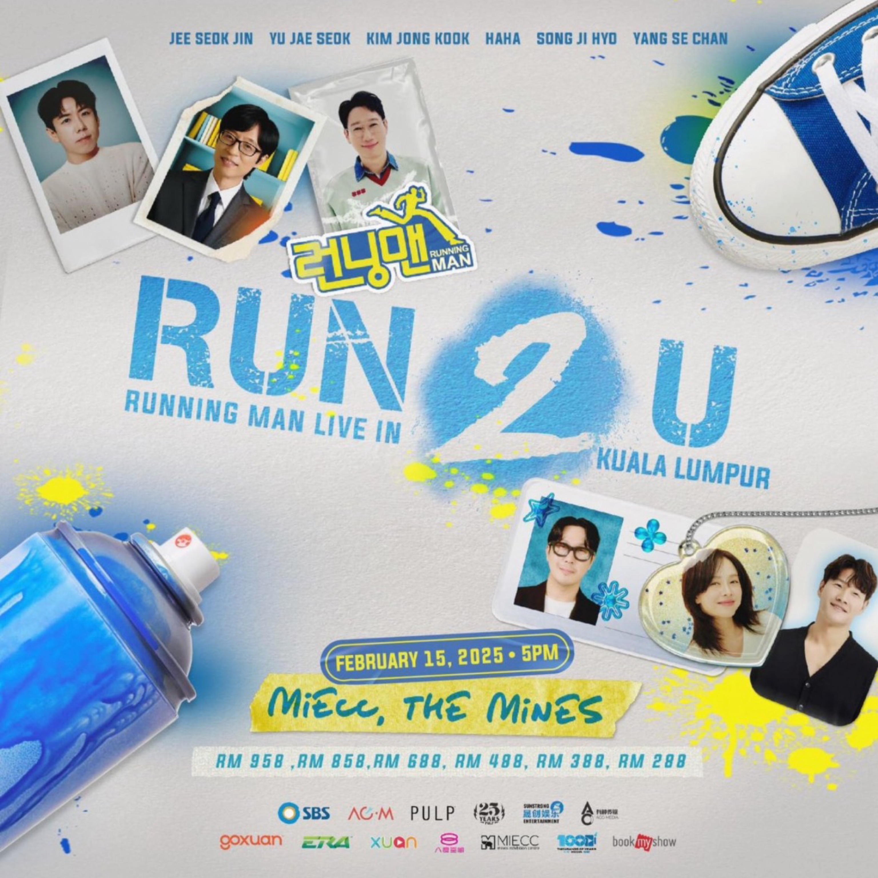 RUN 2 U RUNNING MAN LIVE IN KUALA LUMPUR