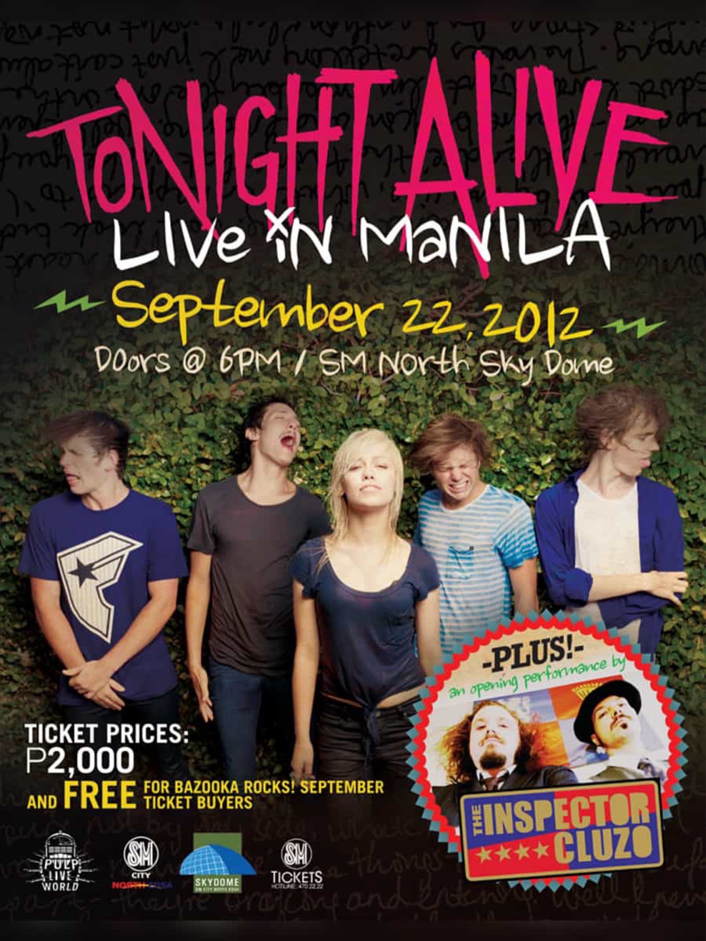 Tonight Alive Live in Manila