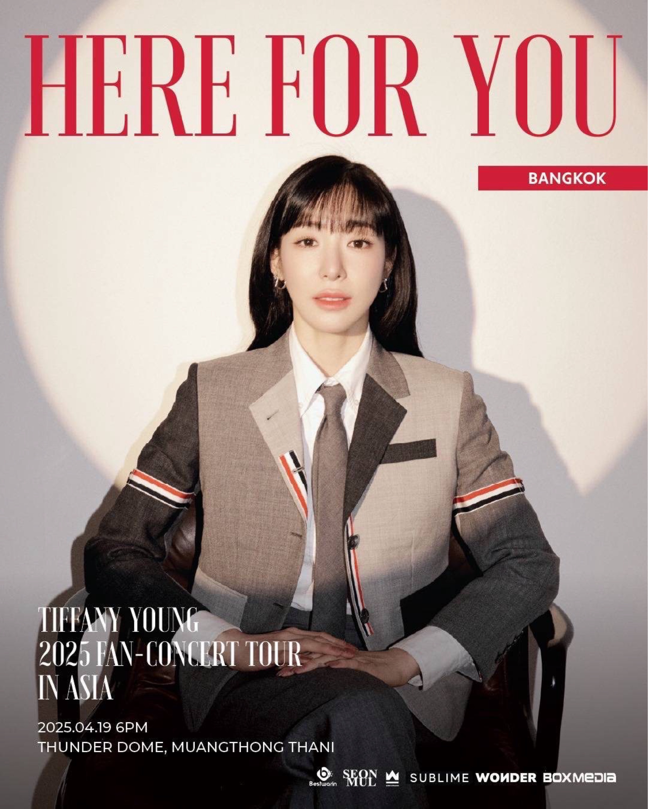 TIFFANY YOUNG 2025 FAN-CONCERT TOUR [Here for You] IN BANGKOK