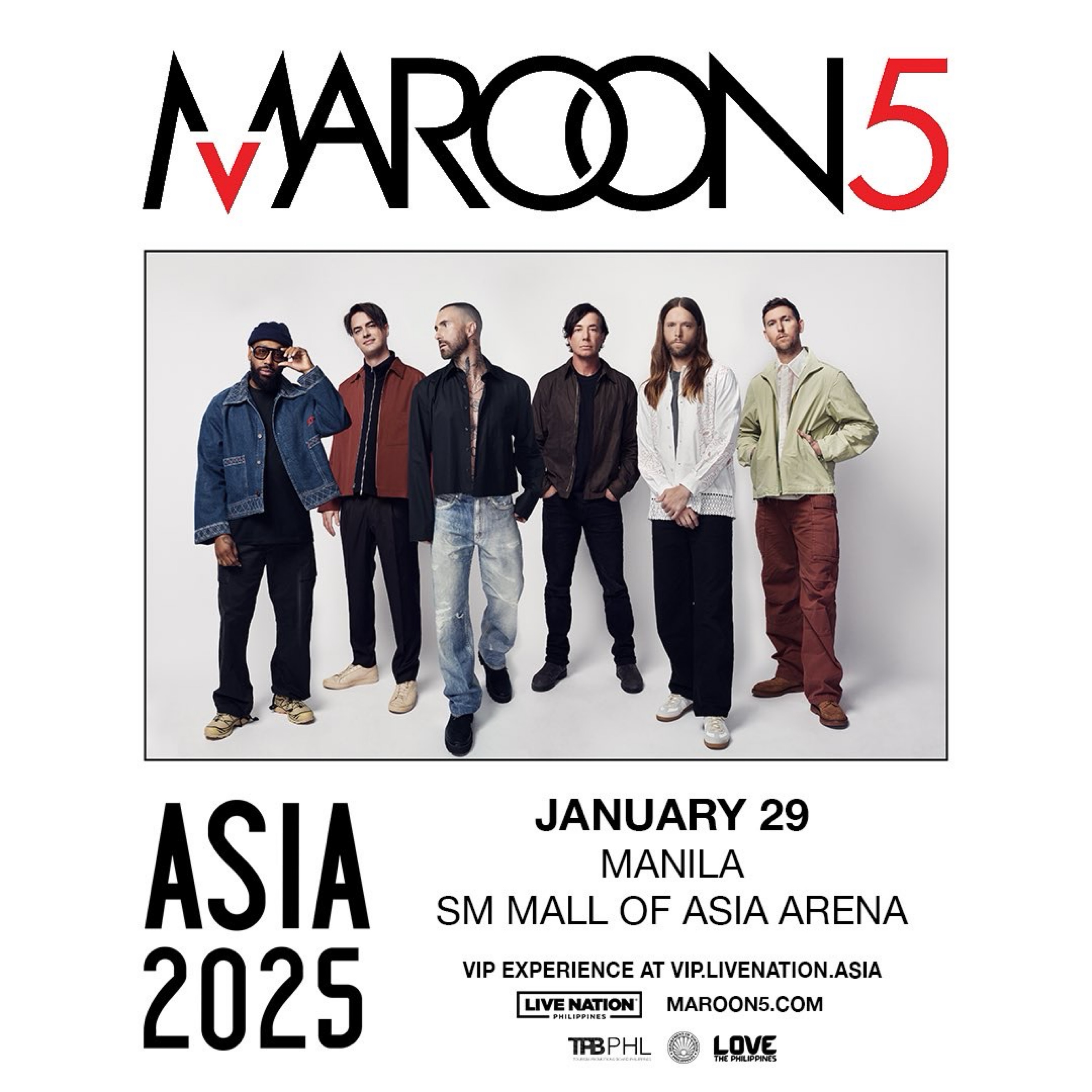 Maroon 5 Asia Tour 2025