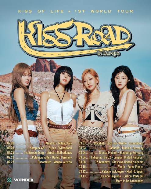 2025 KISS OF LIFE 1ST WORLD TOUR [KISS ROAD] in TAIPEI