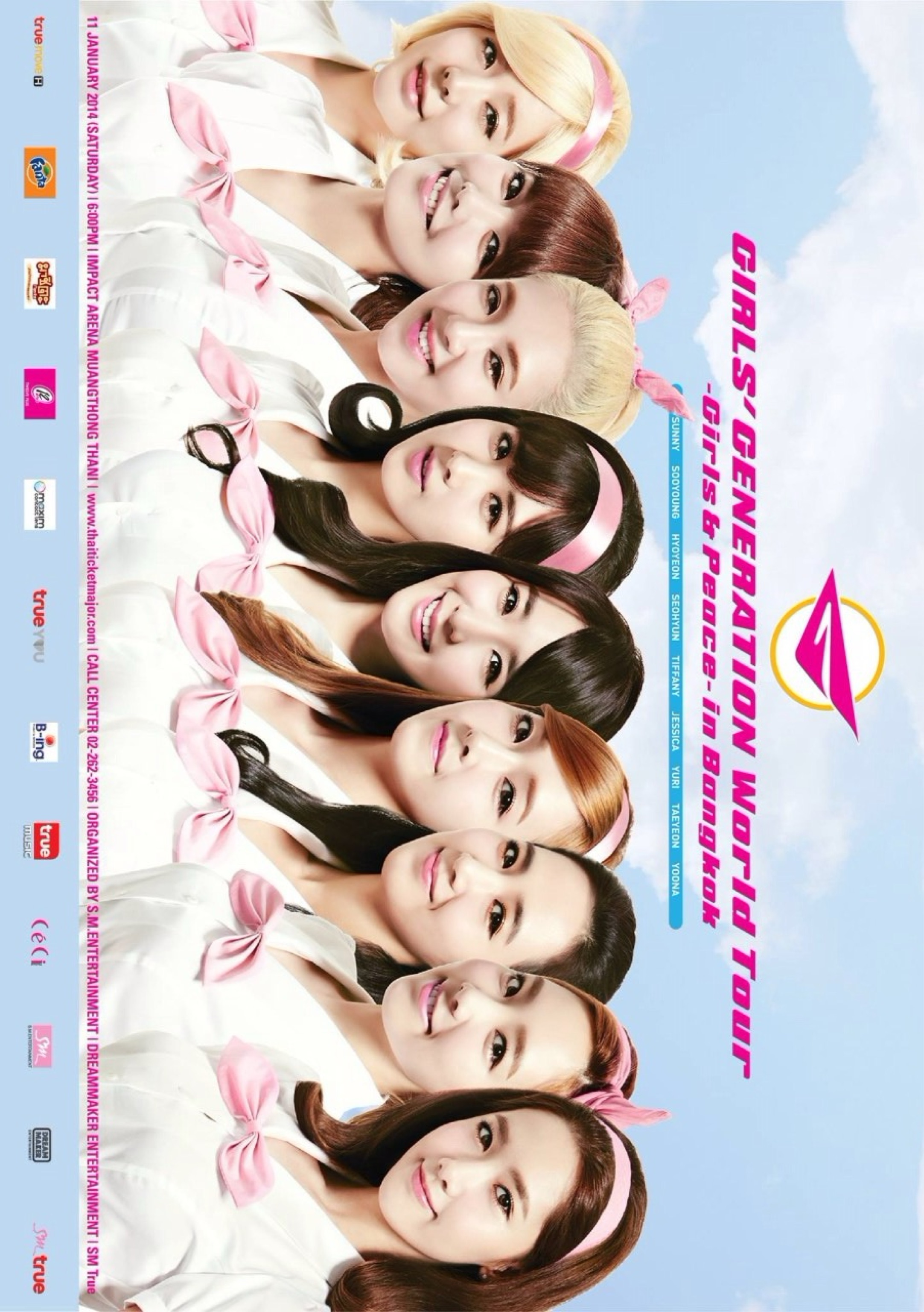 Girls' Generation World Tour ~Girls & Peace~ in BANGKOK