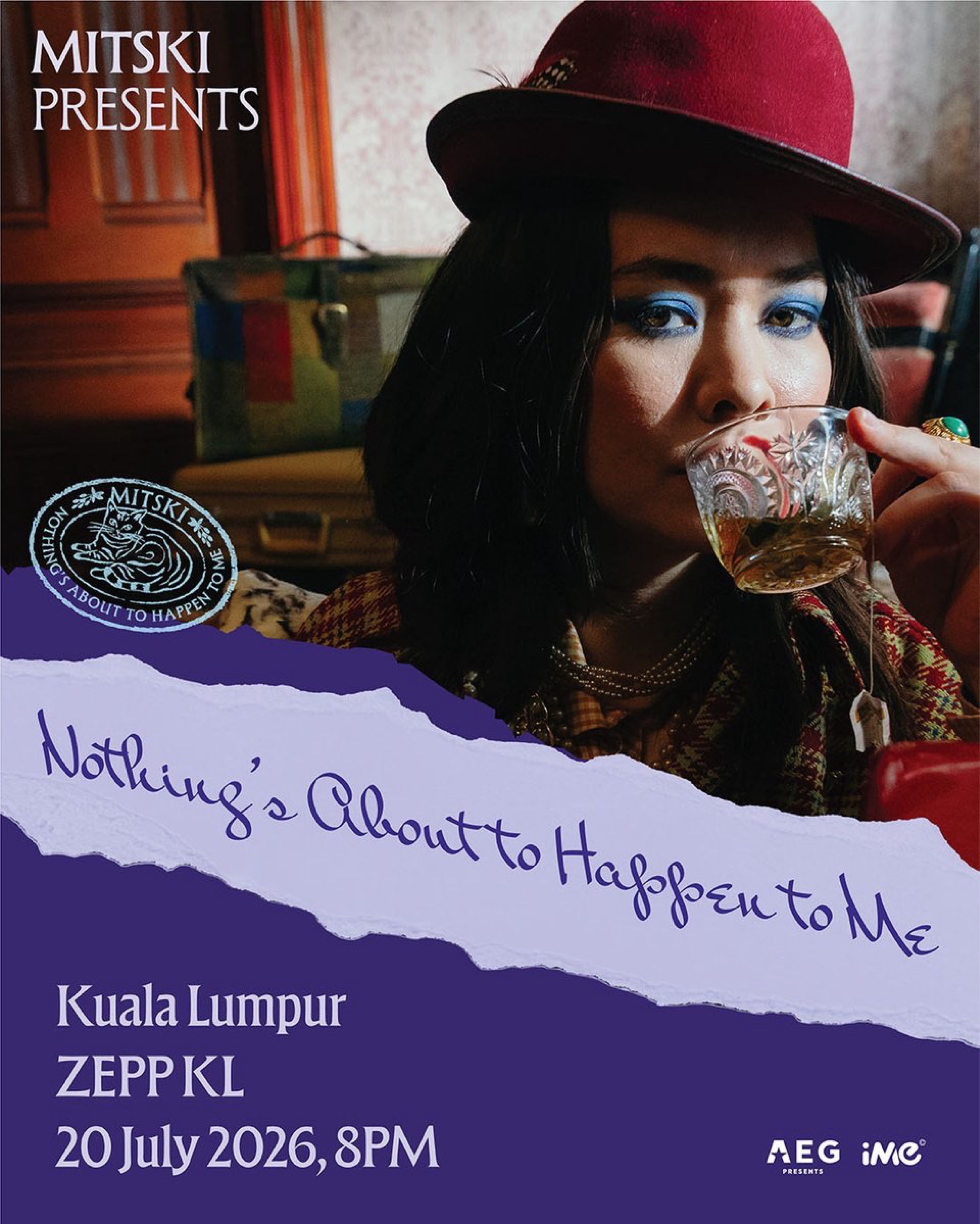 Mitski presents Nothing's About to Happen to Me in Kuala Lumpur