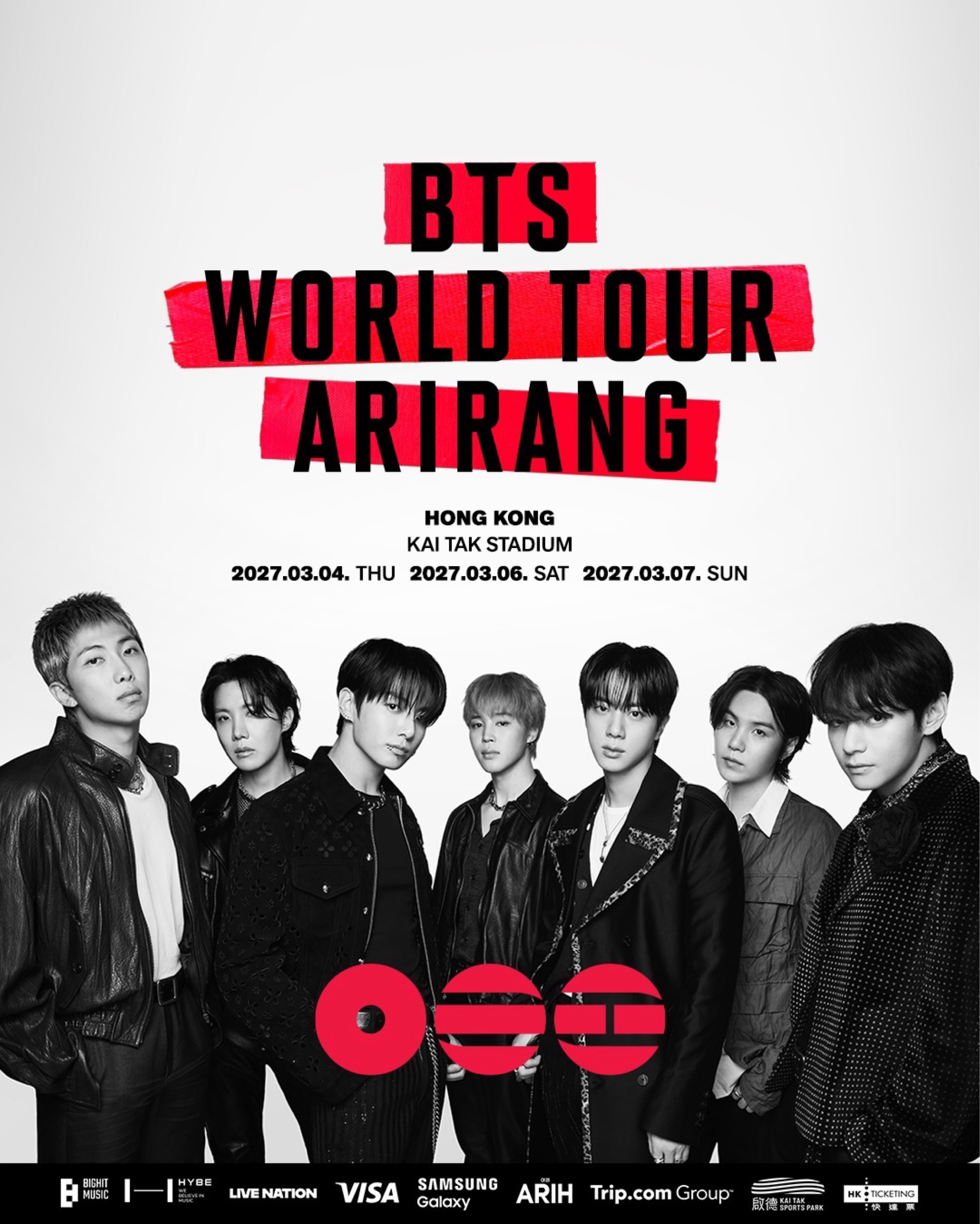 BTS WORLD TOUR ‘ARIRANG’ IN HONG KONG
