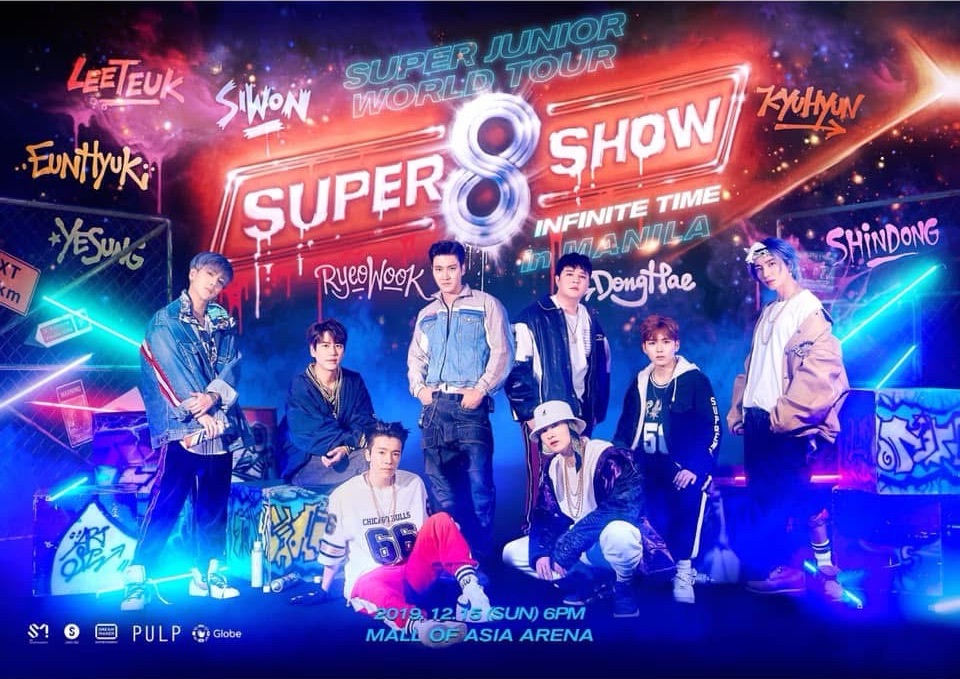 Super Junior World Tour Super Show 8 ‘Infinite Time’ in Manila