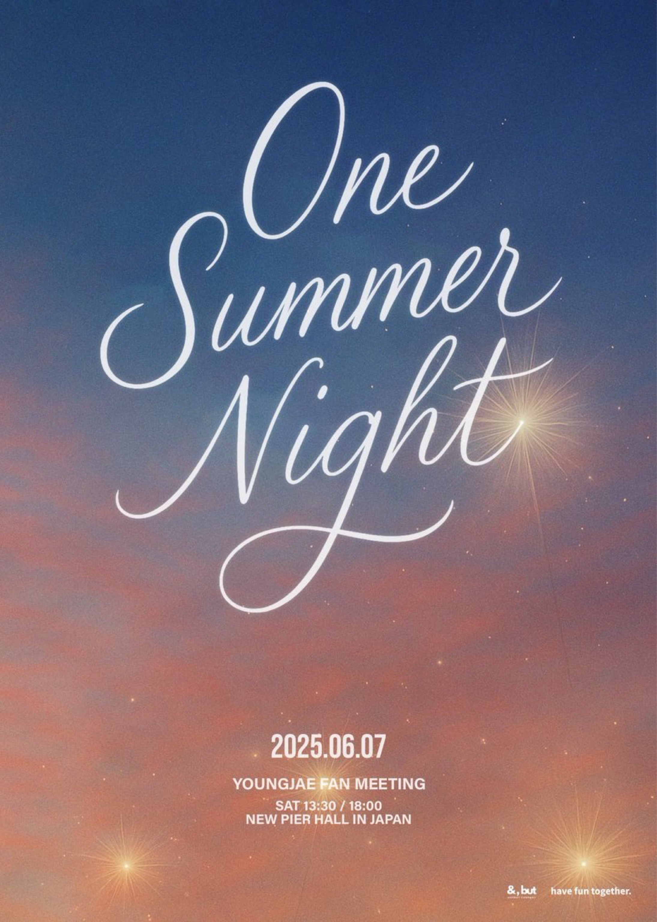 YOUNGJAE FAN MEETING  <One Summer Night> IN JAPAN